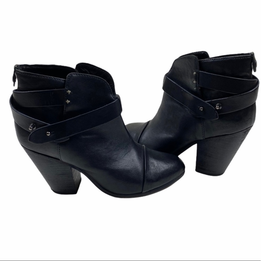 Rag & Bone Harrow Ankle Bootie Black 38